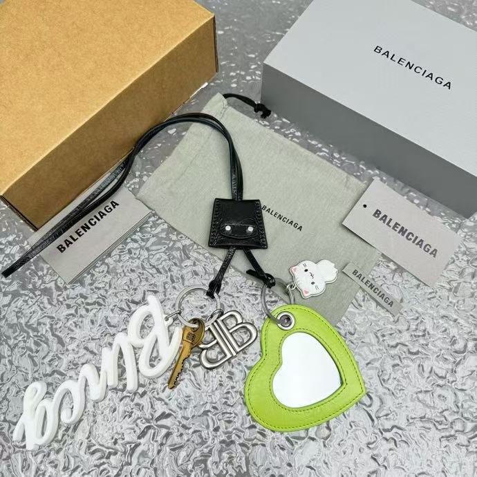 Balenciaga Soul Bag Hanging Black&Green 92207