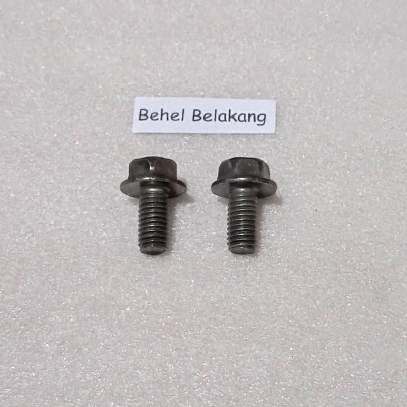 Baut Full Set Cover Bodi Body Behel Belakang Honda Supra Double XX / Supra V 100cc