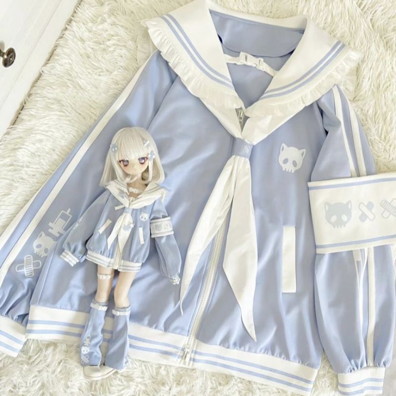 Jacket Seifuku Sailor Anime Kawaii Lolita JK Style