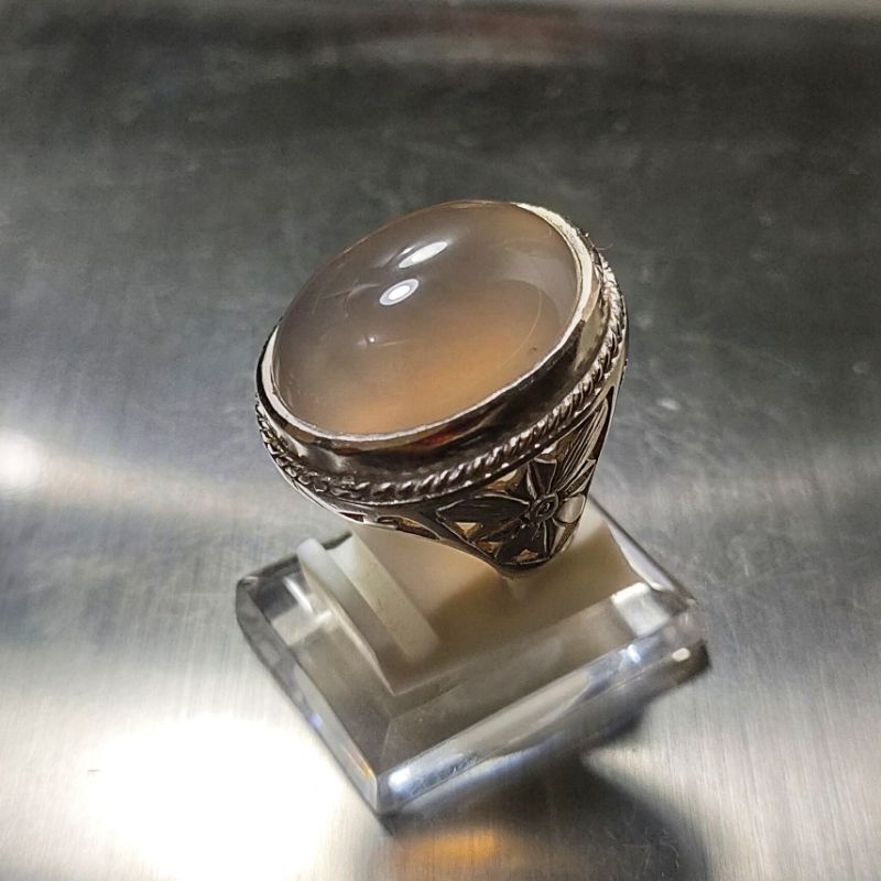 Batu Akik Cimpago Biru (Natural Chalcedony)