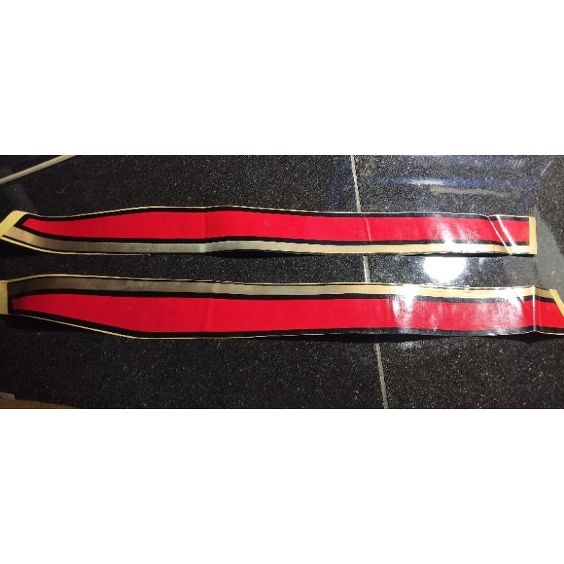 original Contents striping stripping stiker sticker bok box cover body gastank tangki tengki penampu