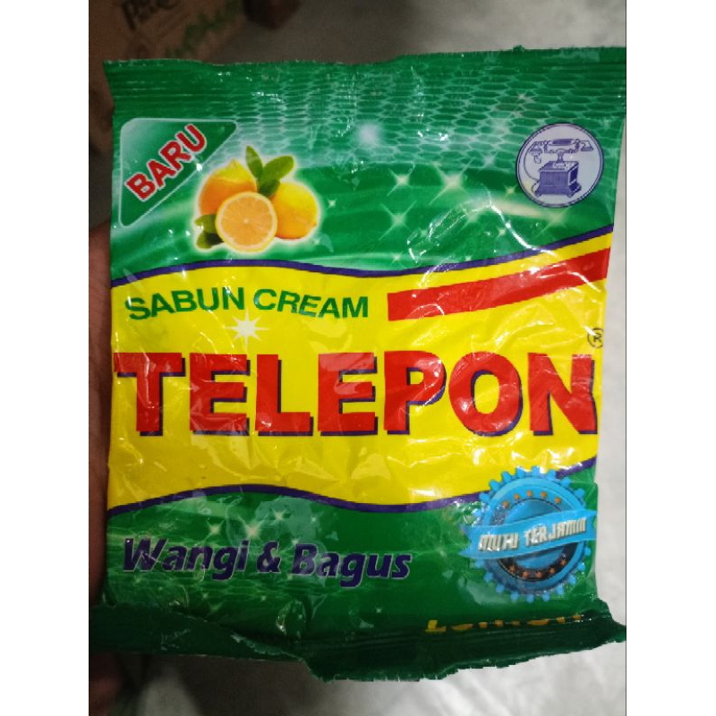 sabun telepon cream