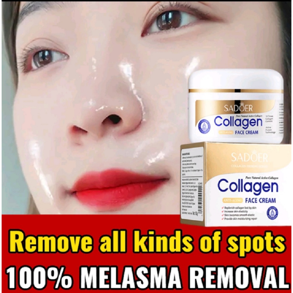 Cream  Siang Malam Asli BPOM COLLAGEN DEVNEN Original Pelembab,Pencerah,Pemutih dan penghilang Flek.