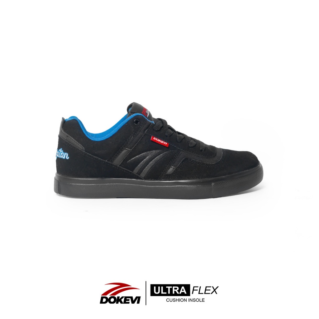 DOKEVI Shoes MURPHY X BLINGSATAN BLACK Sepatu Sneakers