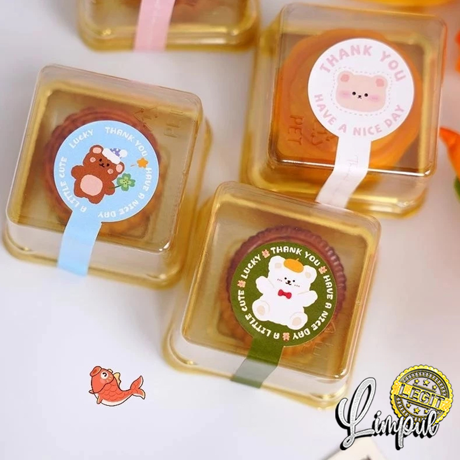 

Label Sticker Thank You 100 Pcs Stiker Terima Kasih Model Panjang Have A Nice Day Selamat Menikmati