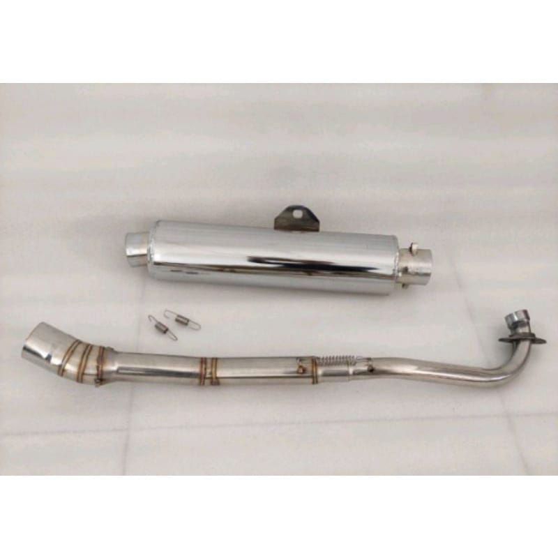 1Set Exhaust Pipe Muffler Standar for Wave 125R,Wave 125S,Wave 125i,Wave 110i,Wave 100s,Wave 100x, S