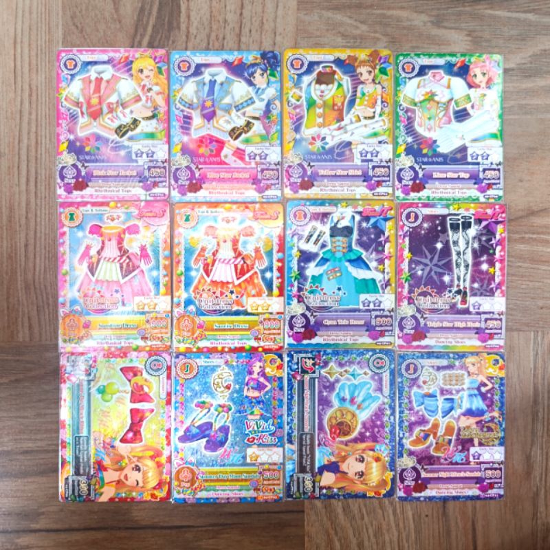 Kartu Aikatsu Indonesia Unit Star Anis, Tristar, Soleil Satuan