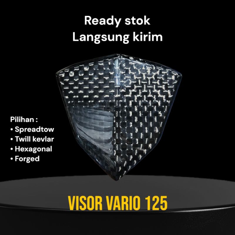 Visor Vario 150 125 LED Old Carbon Original