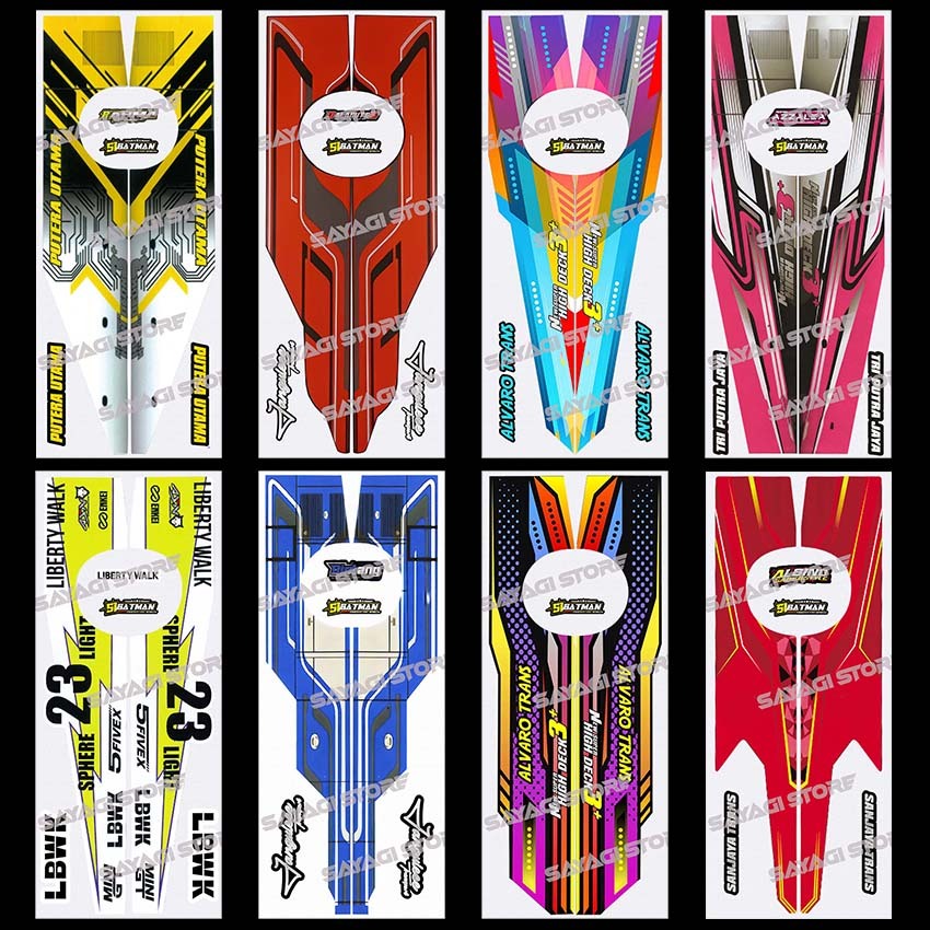 LIVERY BUS MINIATUR - RKC