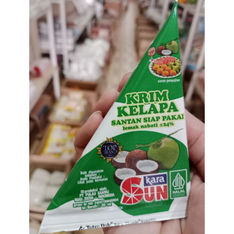 

SANTAN SUN KARA KELAPA 65ML/SANTAN SASA SANTAN SUNKARA