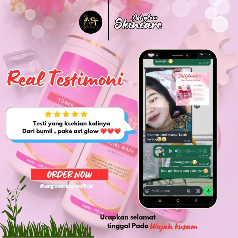AST GLOWSKIN SKINCARE BPOM