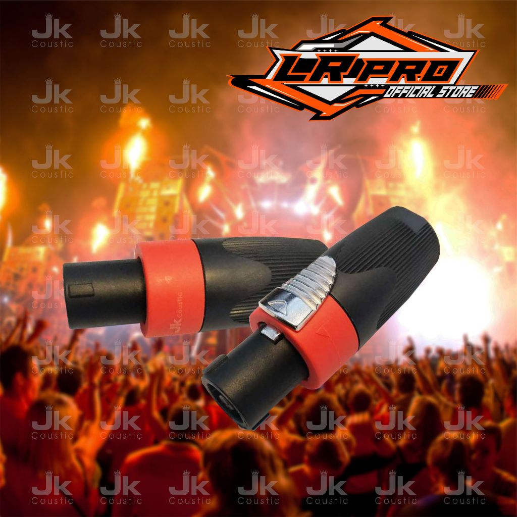 Jack Speakon 4 Pin Jk Coustic JNL 4 FX