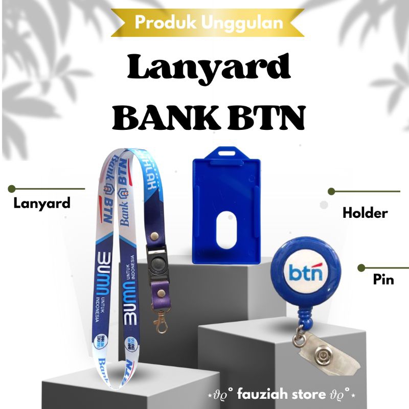 

READY! TALI ID CARD BANK BTN / LANYARD BANK BTN Termurah!!!