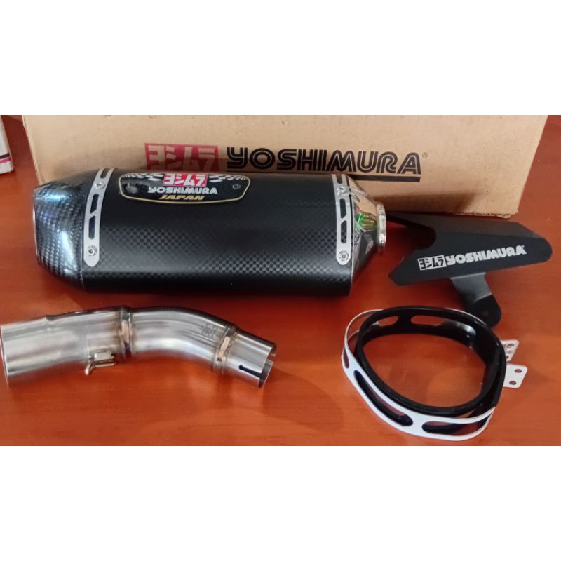 Knalpot Yoshimura Slip On R77 R25/MT25 Original Japan.