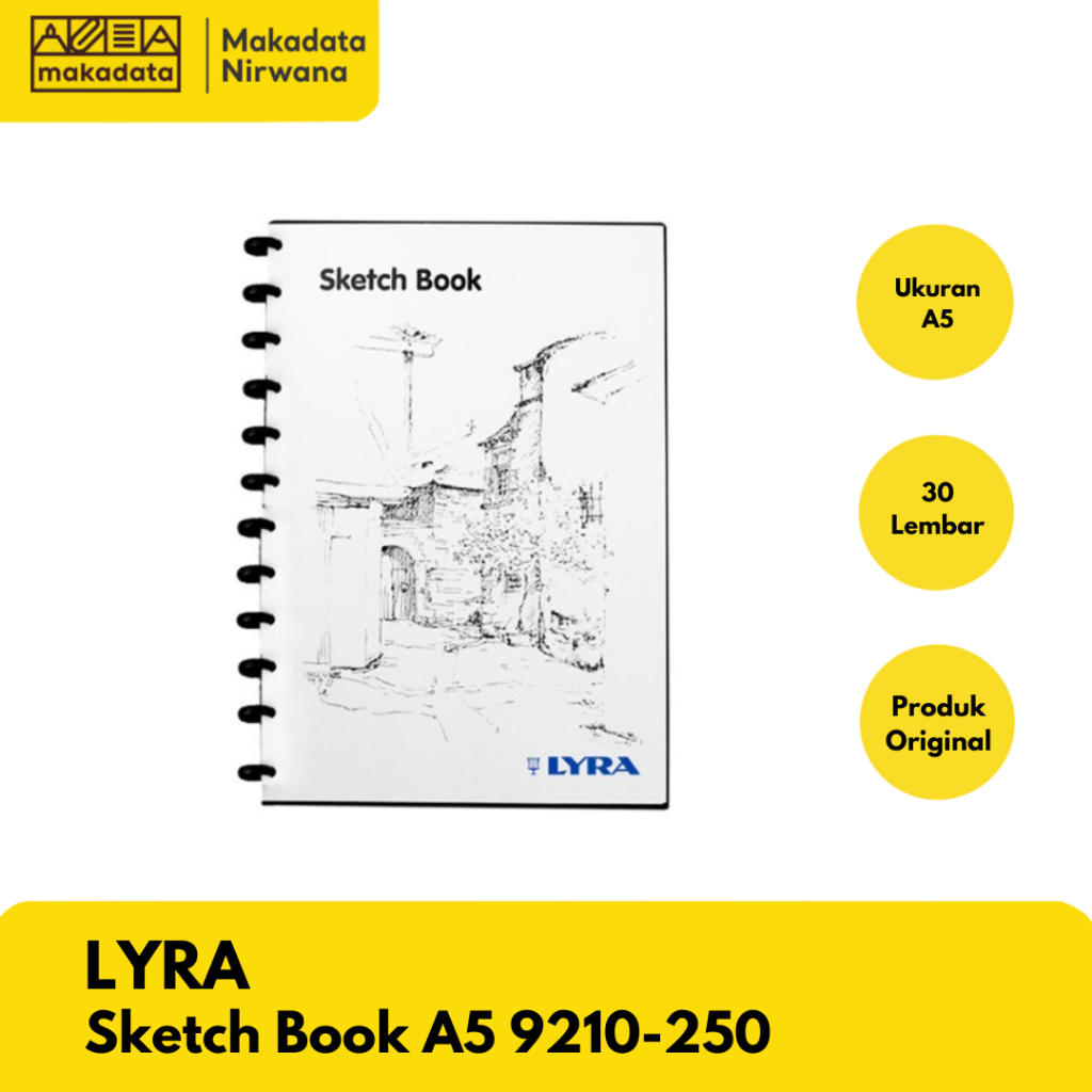 

LYRA SKETCH BOOK A5 9210-250 (1 PCS)