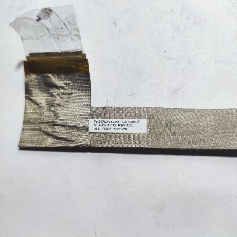 Kabel LCD LED Fleksibel Laptop Lenovo G480