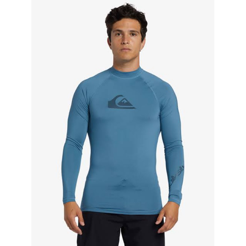 Rashguard Pria Quiksilver Baju Renang Pria Lengan panjang Size s