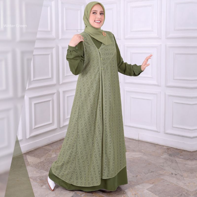 Gamis Kagumi 280 Ethica Green M