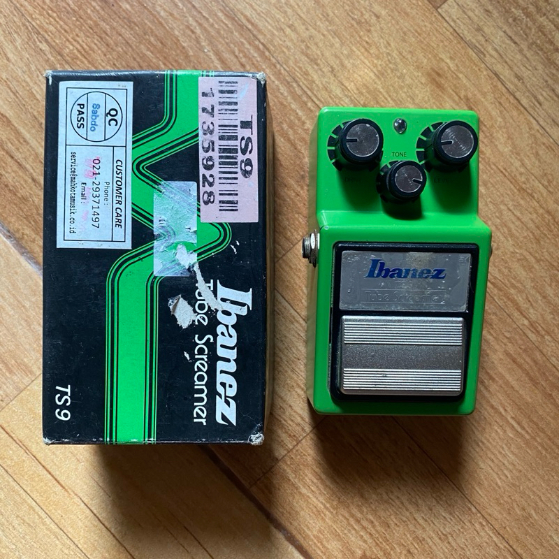 efek Ibanez TS9 overdrive