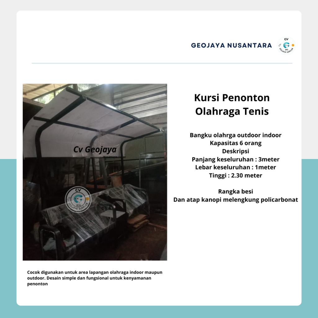 Kursi Penonton Olahraga Tenis - Bangku Penonton