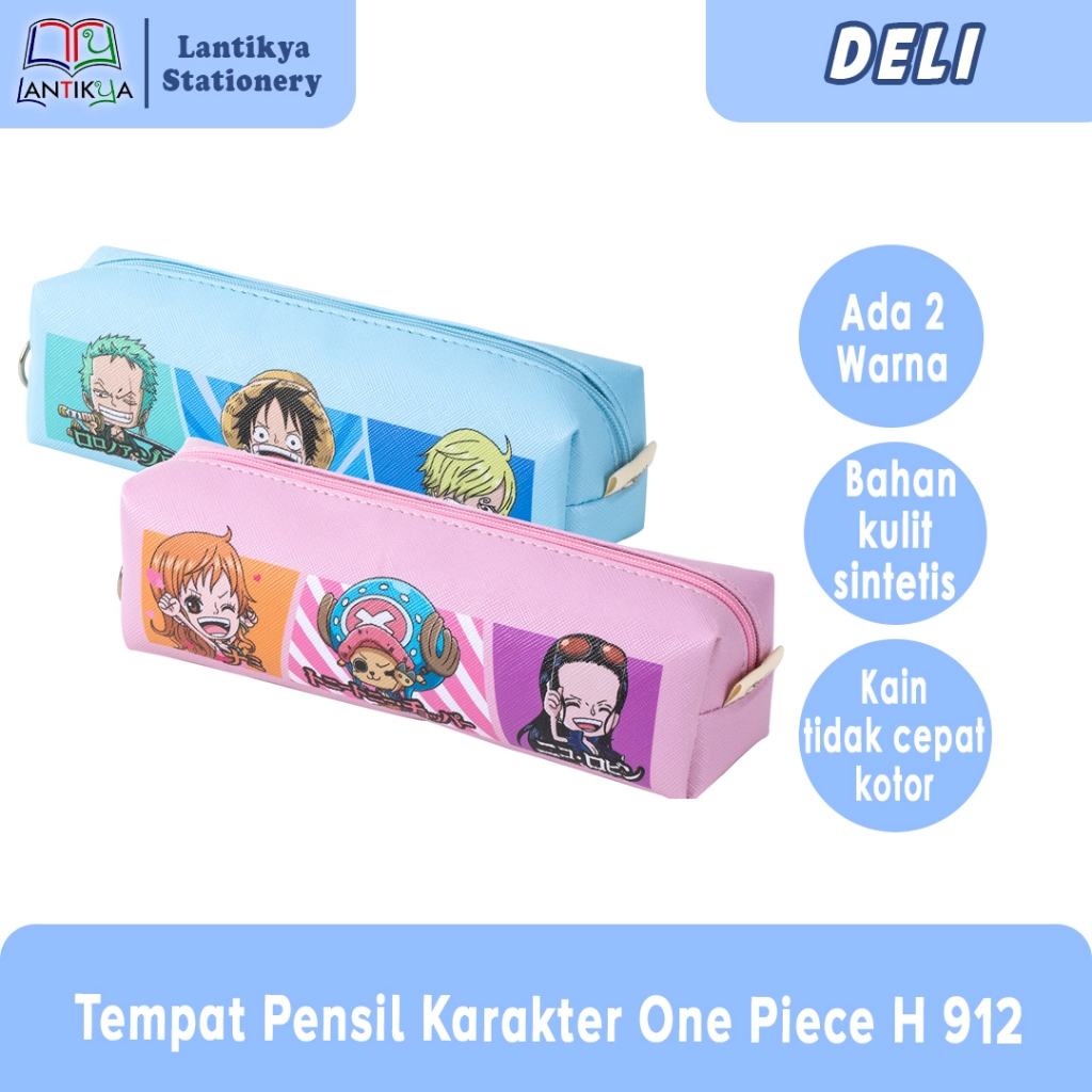 

Deli Tempat Pensil Karakter One Piece Lucu Bahan Kulit Sintesis H 912