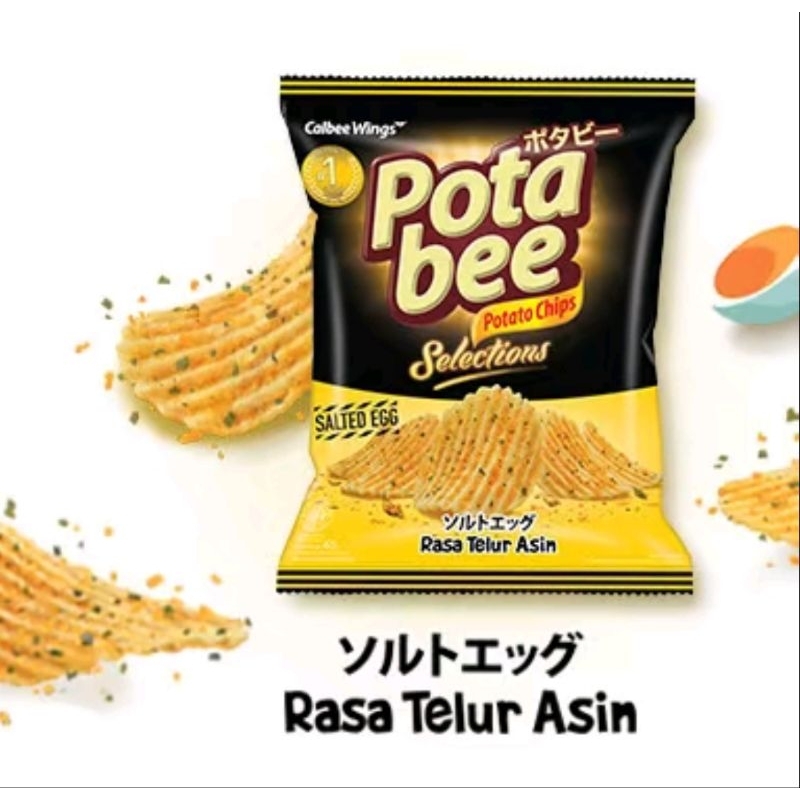 

snack ciki patobee rasa telur asin