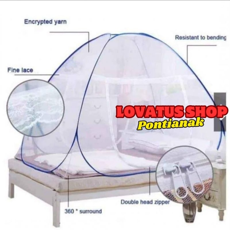 Kelambu Tenda Ukuran 200x200