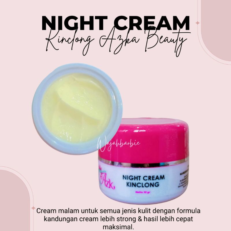 CREAM MALAM KINCLONG AZKA BEAUTY GLOW SKINCARE