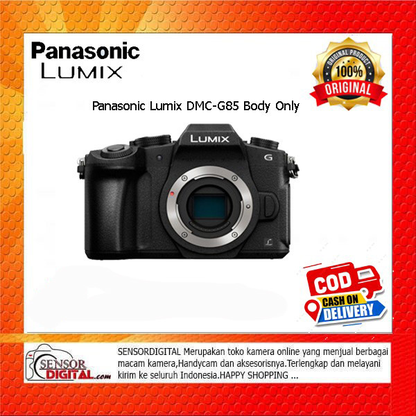 Panasonic Lumix DMC-G85 / Lumix g85 Body Only - RESMI + Promo Bonus