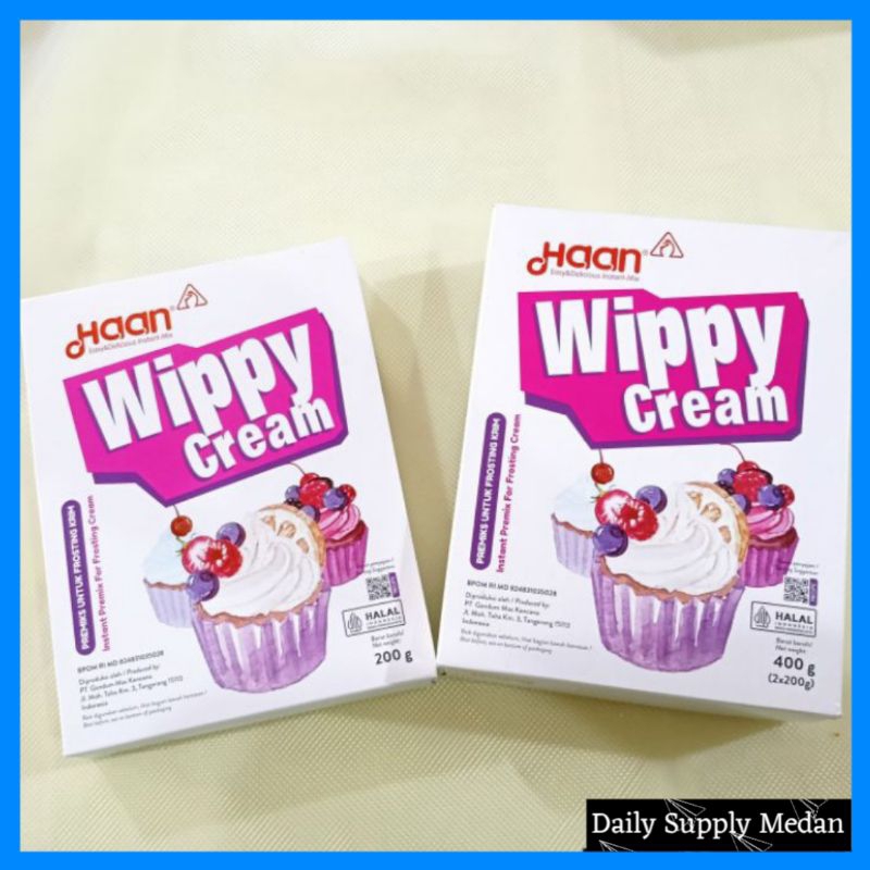 

Haan Wippy Cream 200gr/400gr