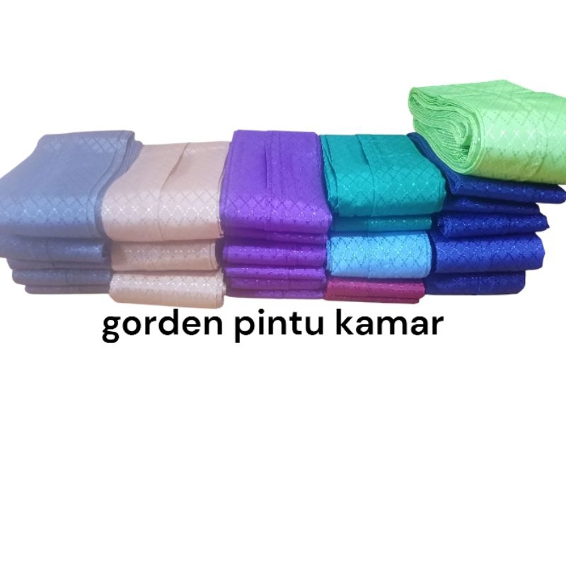 Gorden pintu kamar ukuran100x190/Gorden jendela/Gorden aesthetic/Gorden panjang ukuran200x190