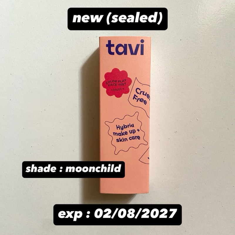 (tavi) color play face tint blush on