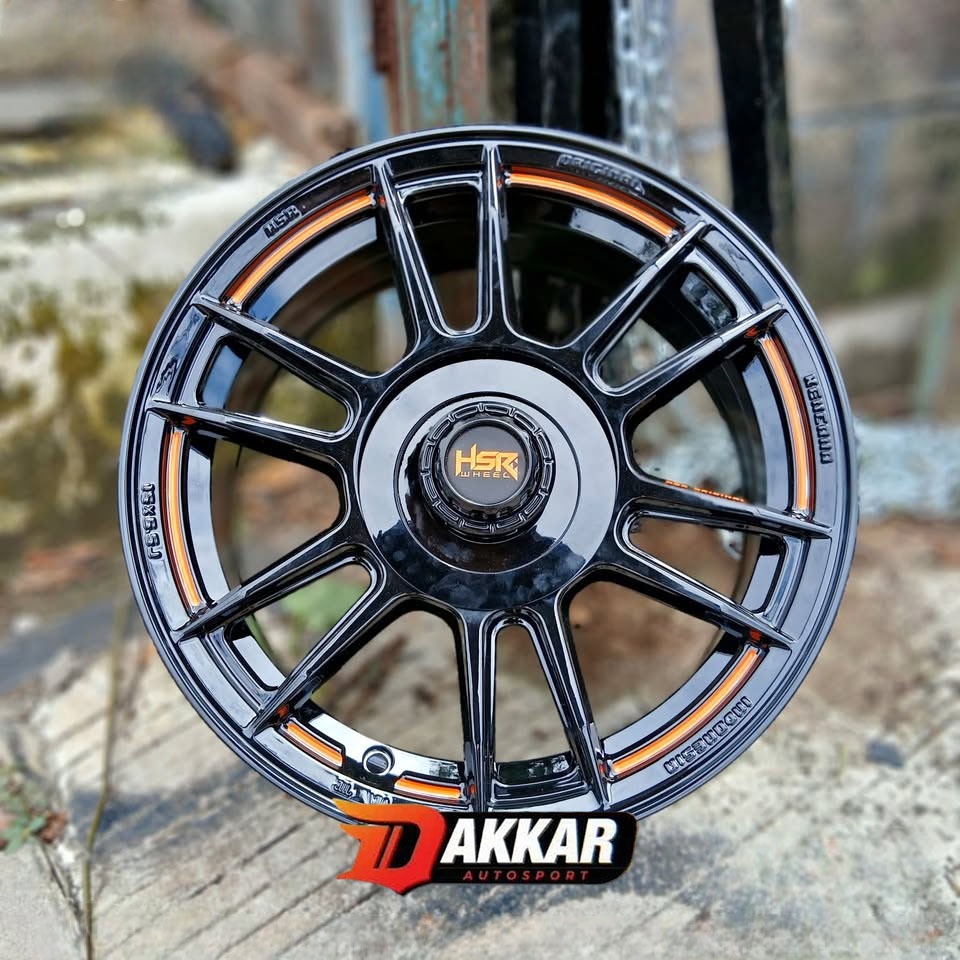velg mobil racing jazz yaris ring 16 hsr kencana hole 4x100 lebar 6.5 rata