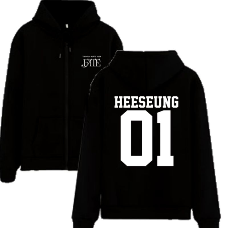 Jaket Hoodie Enhypen tour world