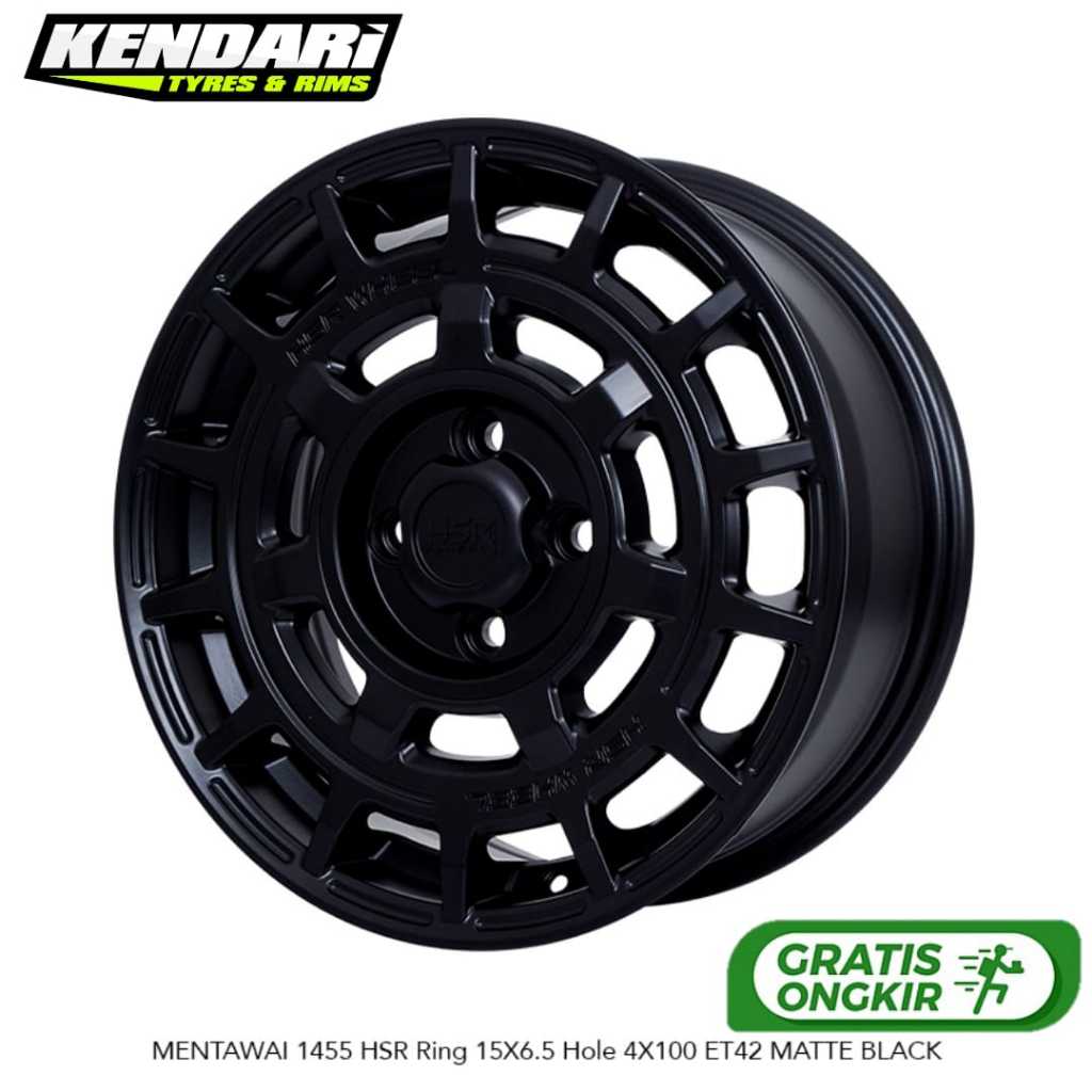Velg Rally Ring 15 Untuk Mobil Yaris Agya Sigra HSR MENTAWAI R15