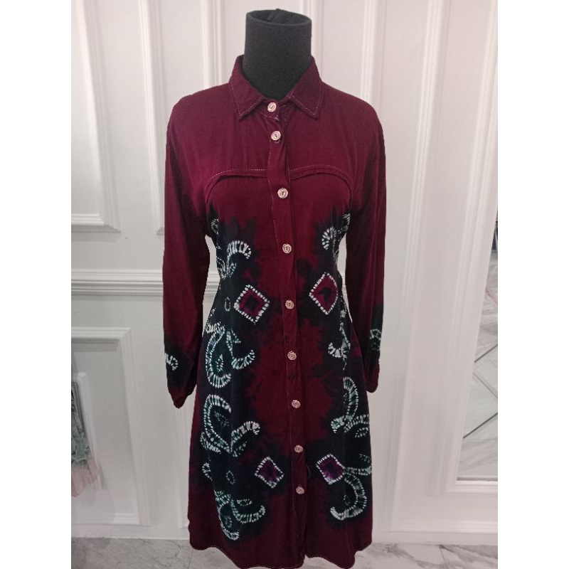 PO Atasan Tunik Wanita Batik Sasirangan