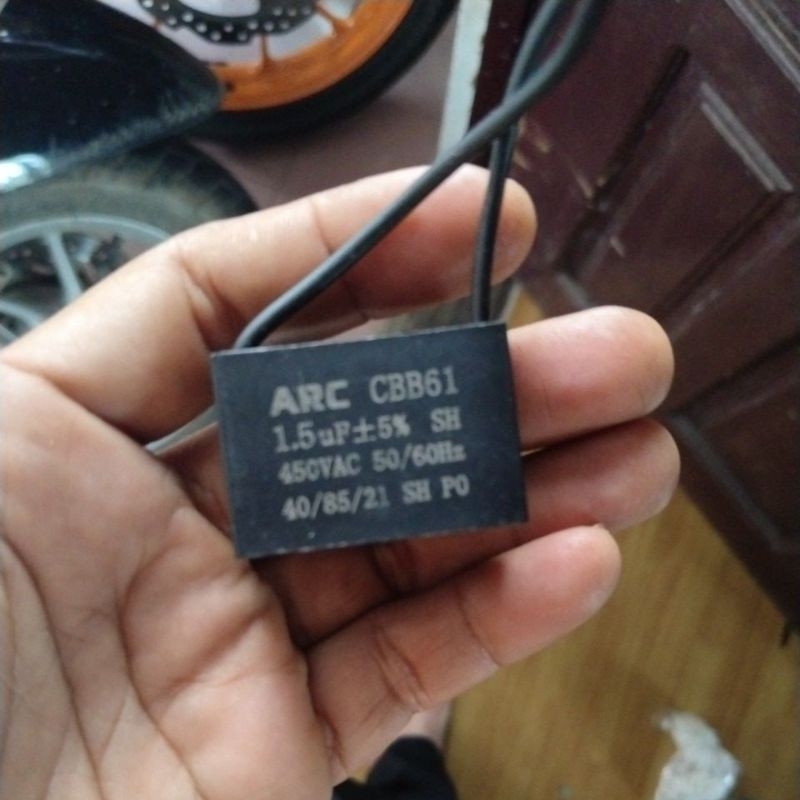 kapasitor kipas angin 1.5 uf