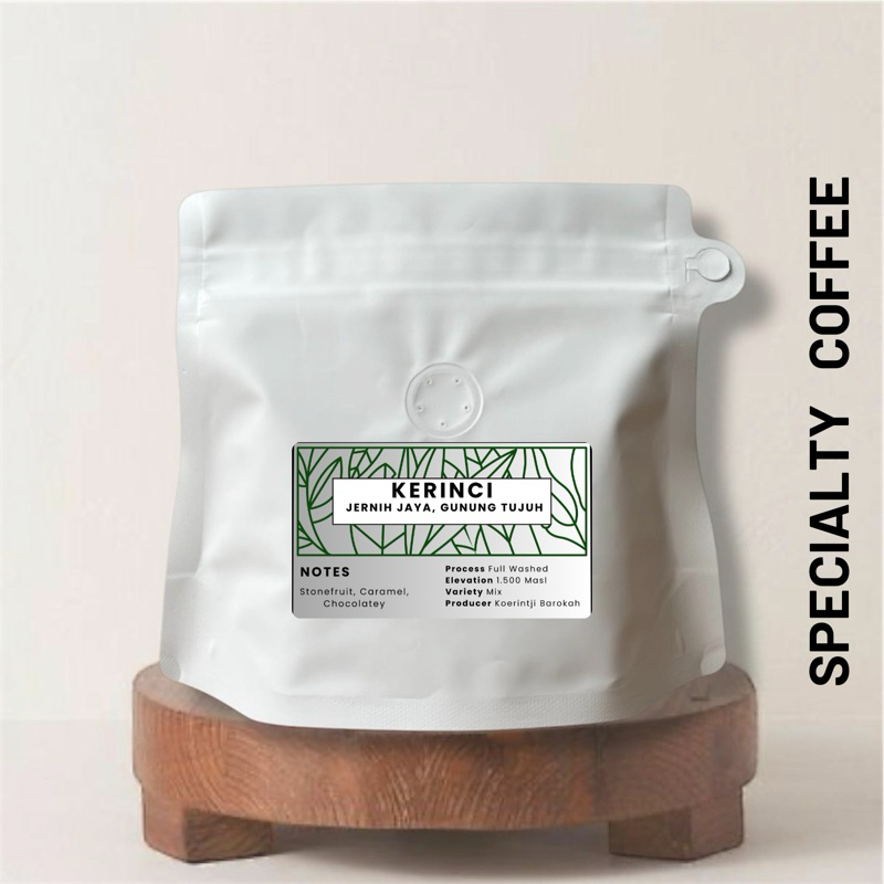 

Kopi Arabica Kerinci - Proses Full Washed - Jernih Jaya, Gunung tujuh - Filter Coffee