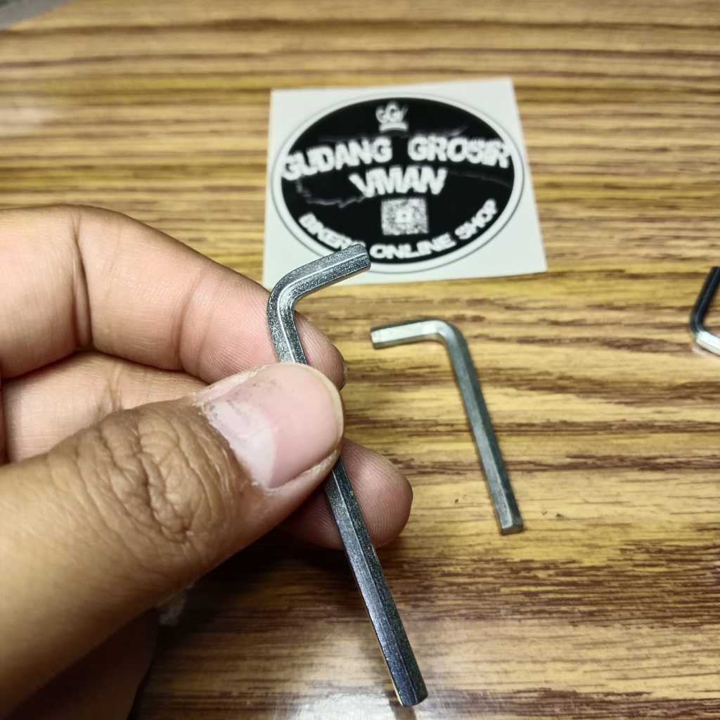 Kunci L4 Standart Pendek Kunci Baut 8 L4