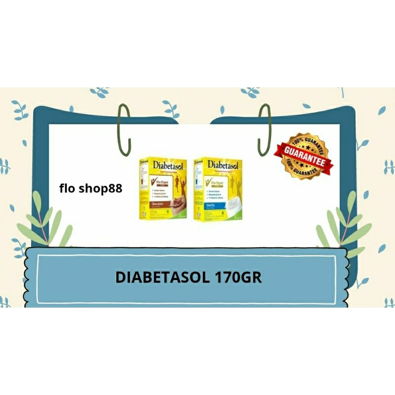 A - DIABETASOL / DIABETASOL 170 GR VANILA / DIABETASOL 170 GR / DIABETASOL 170 / DIABETASOL 170 GRAM