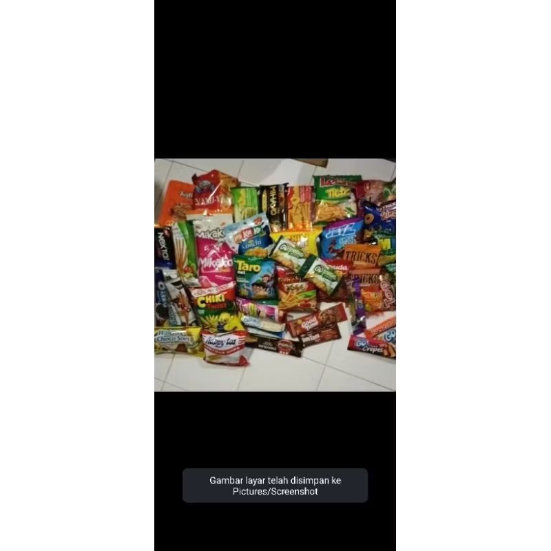 

10pc Pouch Snack Makanan Cemilan Biskuit