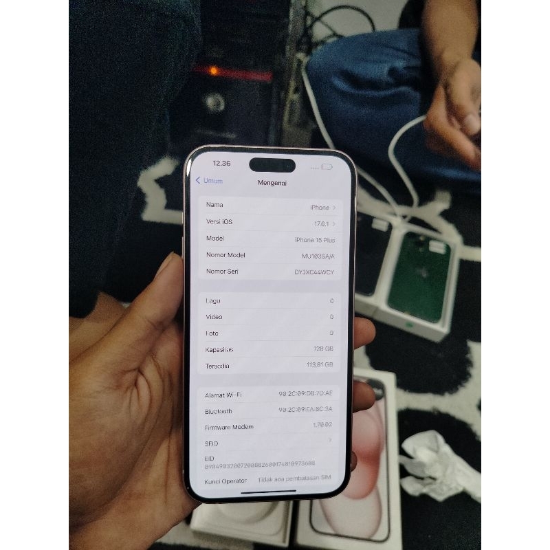 IPHONE 15 PLUS 128GB IBOX