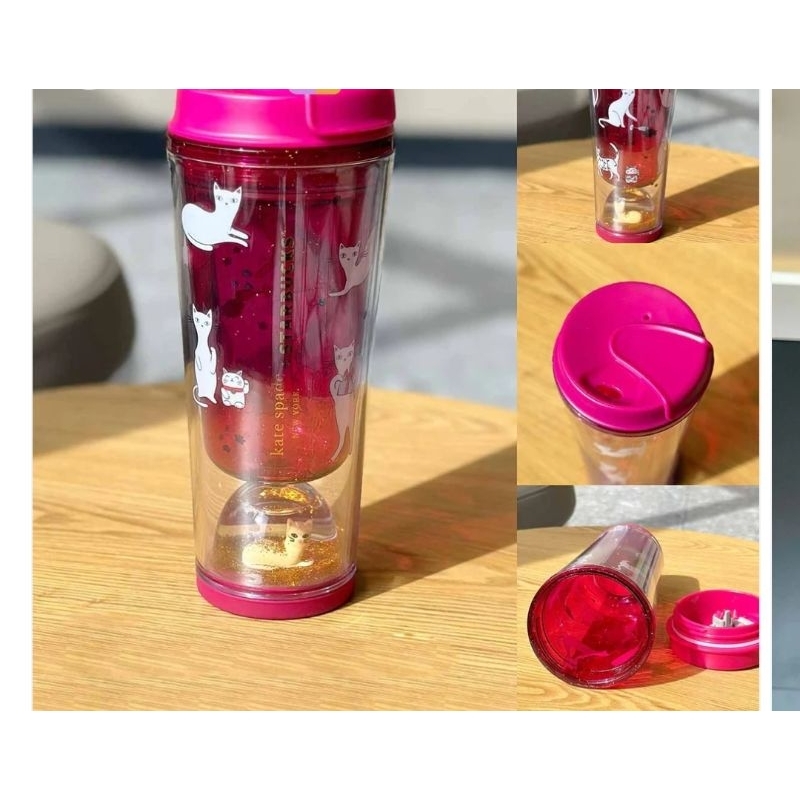 Starbucks KATE SPADE plastik china