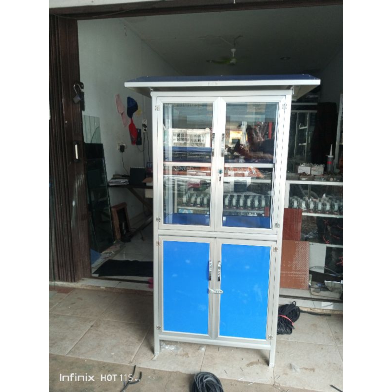 etalase bensin custome