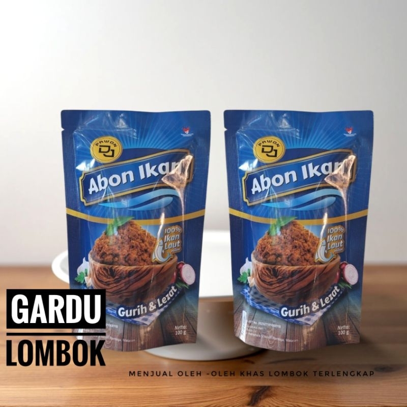 

Abon Ikan Gurih Sedap Khas Lombok netto 100 gr