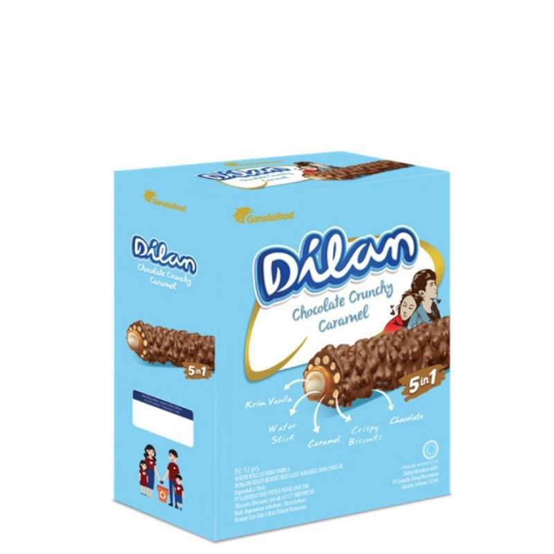 

Dilan Choco Crunchy Caramel Box 12 x 23 gr