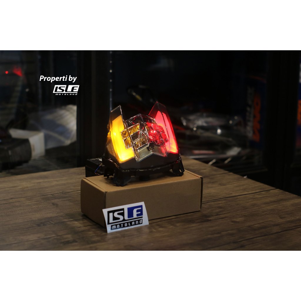 Stoplamp 3 in 1MINNAMOTO Yamaha MT09 17-20 Lampu Rem Belakang