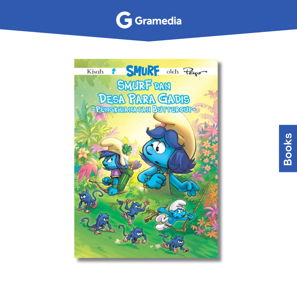 Gramedia Bogor Cibinong - Smurf Dan Desa Para Gadis - Pengkhianatan Buttercup