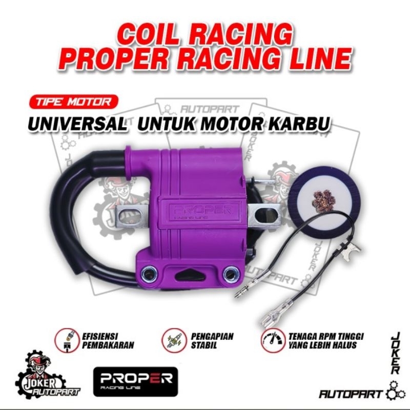 Koil Racing Mio Karbu Mio Smile Sporty Fino Karbu Mio Soul Karbu Xeon Karbu Proper Racing Line