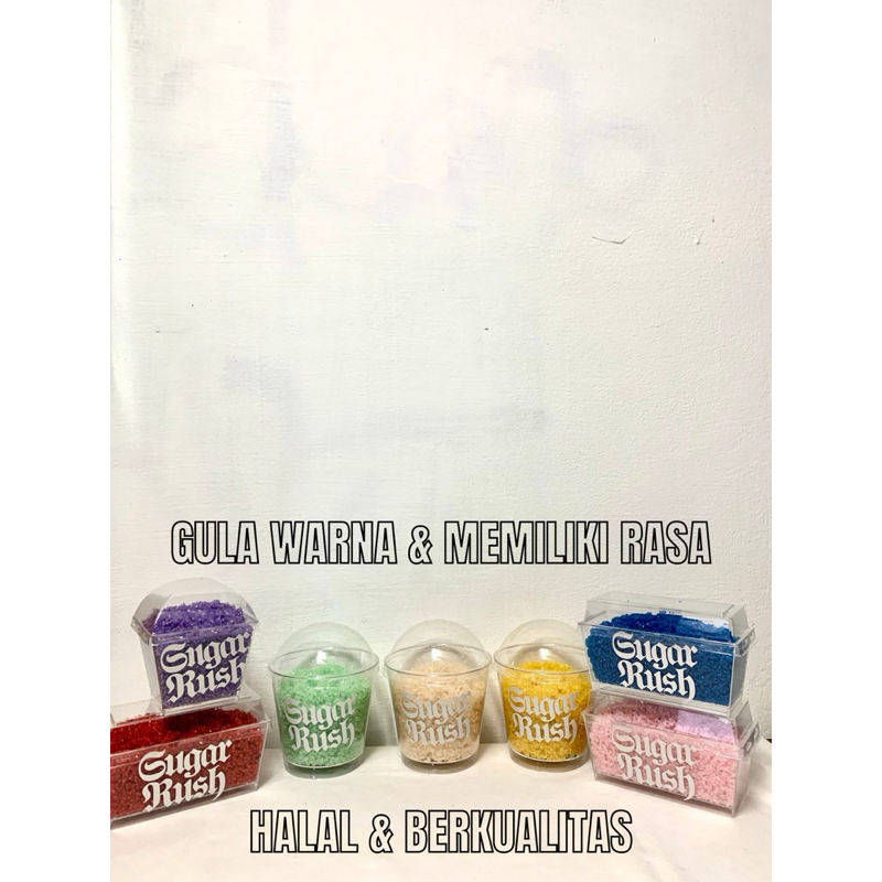 

Gula/Gula Warna/Gula Warna Warni/Sparkel Sugar/Sugar/Gula Tabur/Gula kue/Gula Hiasan/Gula Rasa/Gula Harum Manis/Gula Gulali/Sugar color